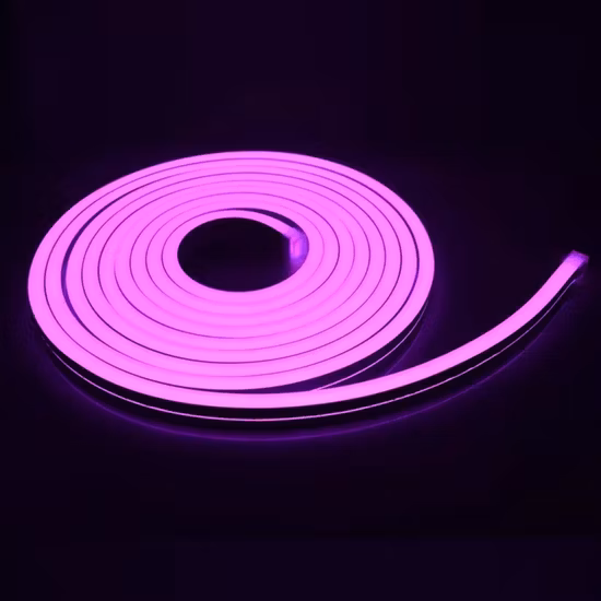 IP65 Светодиодная веревка Гибкая неоновая лента Освещение Светодиодная неоновая гибкая трубка для украшения фасада с гарантией 3 года